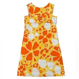 Authentic 1960s floral mini dress
